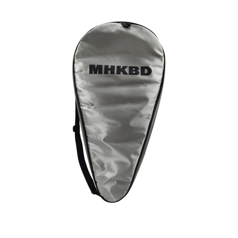 MHKBD Carbon Fiber Padel Racket Shock Absorption Arm Friendly High Performance with Carry Bag 2026