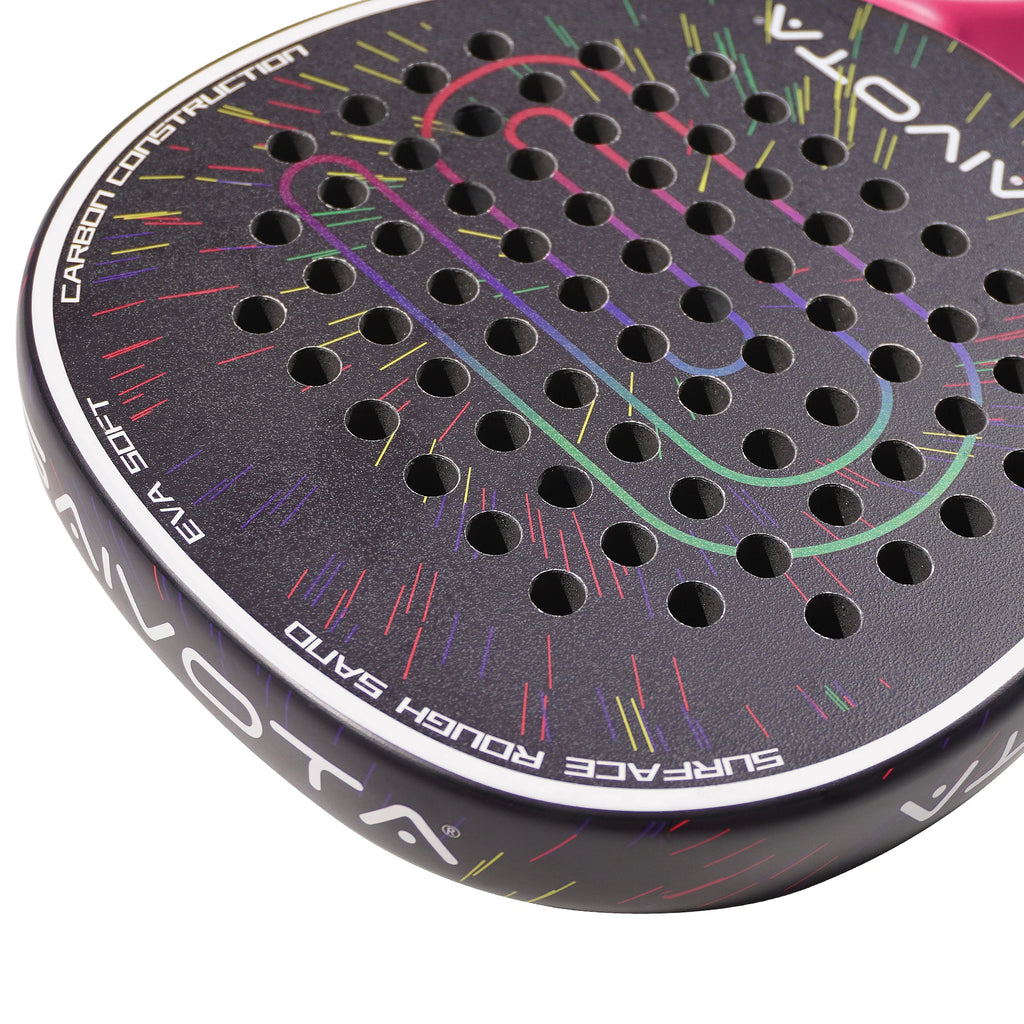 GAIVOTA 2025 New Premiere PX20 Red Padel Tennis Racket Carbon Fiber Surface Treatment EVA Memory Flexible Foam Core Padel Racket