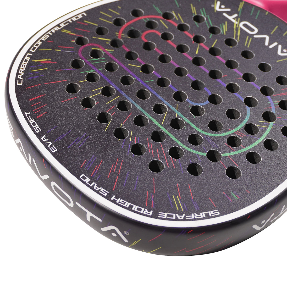 GAIVOTA 2025 New Premiere PX20 Red Padel Tennis Racket Carbon Fiber Surface Treatment EVA Memory Flexible Foam Core Padel Racket