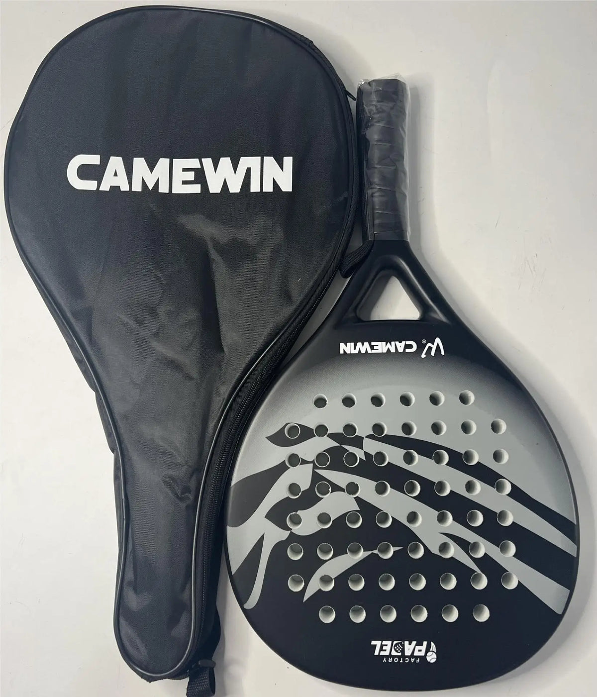 IANONI Padel Racket, Carbon Fiber Surface with EVA Memory, Padel Tennis Rackets with Flexible Foam Core, Lightweight