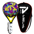 ABELHA 2026 Padel Racket Carbon Fiber Surface with EVA Memory Flex Foam Core Padel Tennis Racquets Lightweight
