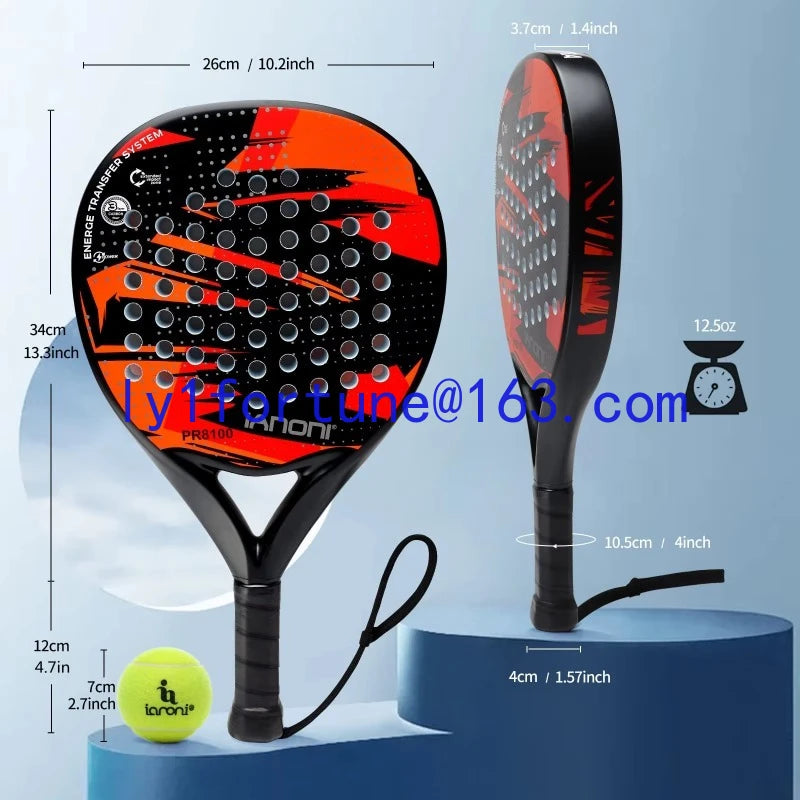 Sporting Pro Padel Racket: Precise Design for Unparalleled Games