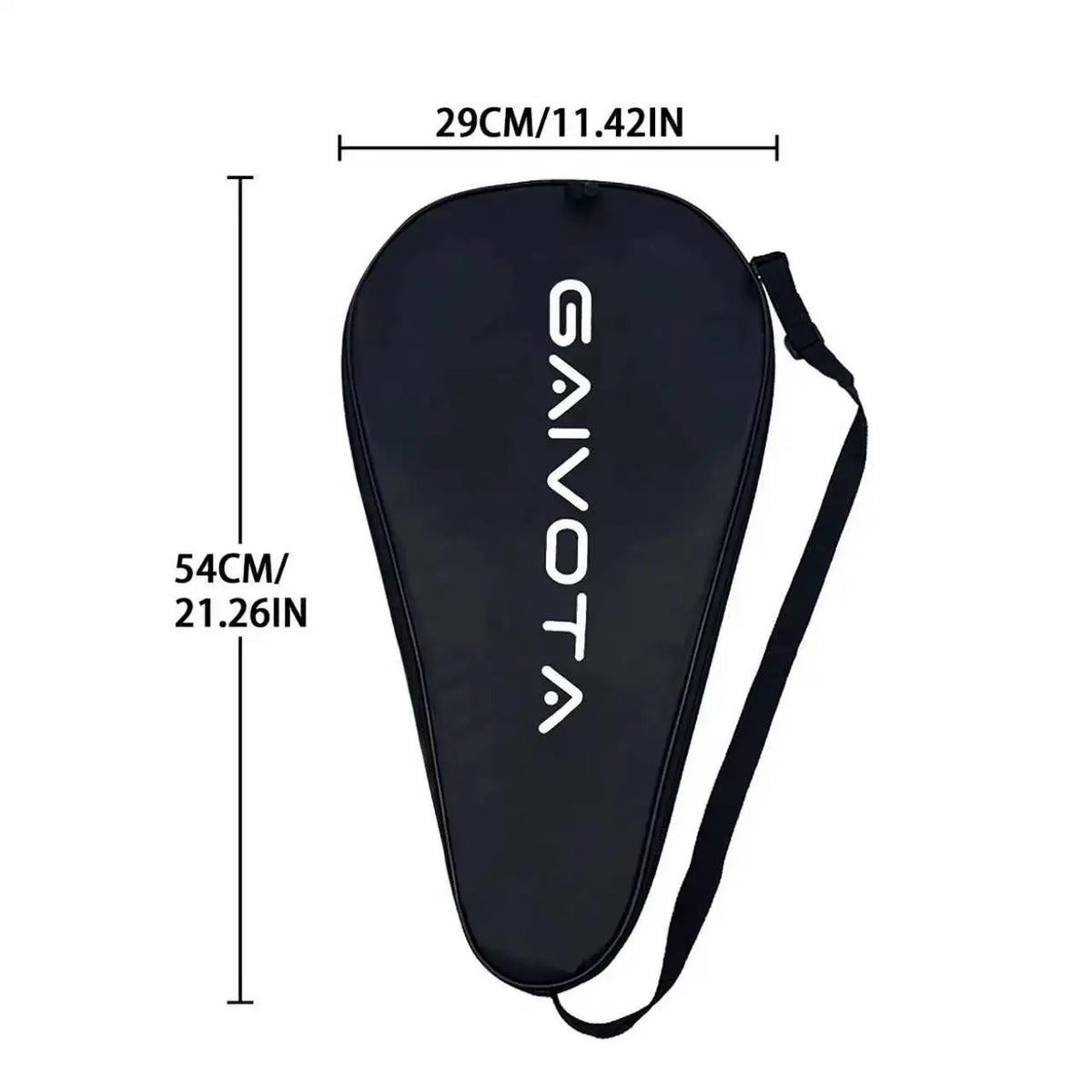 GAIVOTA Padel Beach Tennis Racket Bag, Unisex Tennis Shoulder Bag, Portable Storage Bag