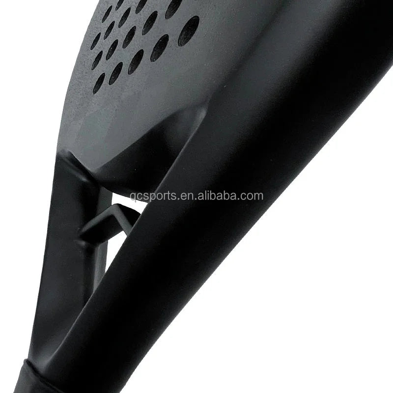 Multi specification Carbon fiber material paddle racket, 3K/12K/18K carbon face