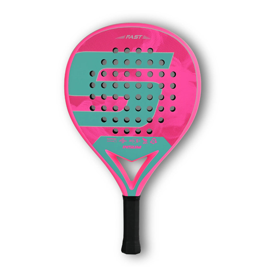 INSUM Fast Padel Racket Series 2026 Carbon Fiber Surface