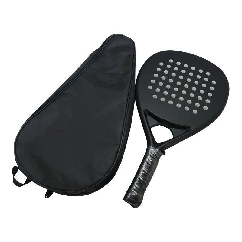 Multi specification Carbon fiber material paddle racket, 3K/12K/18K carbon face